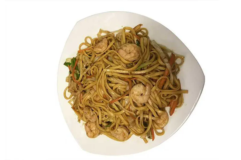 Fried noodles at Little V, a Asian Restaurant in League City