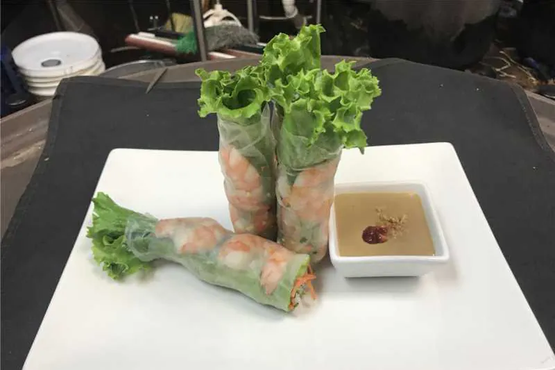 Vietnamese spring roll at Little V, a Asian Restaurant in League City